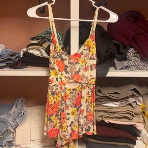 Free people floral tank